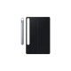 SAMSUNG Book Cover Keyboard EF-DX715 für das Galaxy Tab S9, Tastatur(schwarz, DE-Layout)