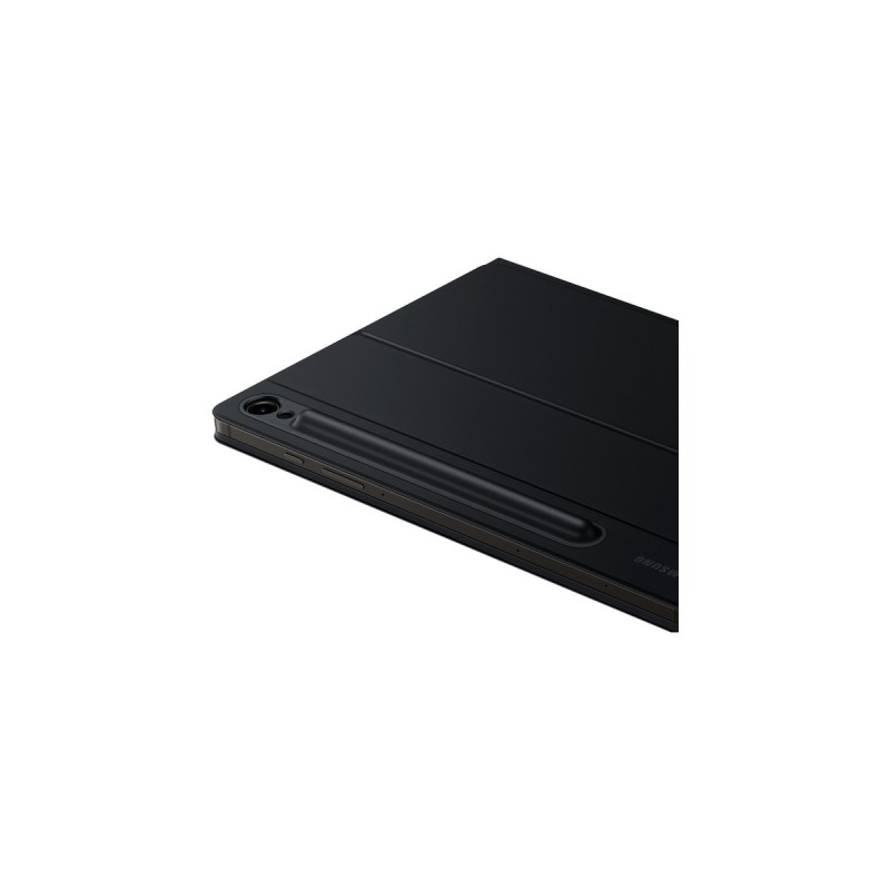 SAMSUNG Book Cover Keyboard EF-DX715 für das Galaxy Tab S9, Tastatur(schwarz, DE-Layout)