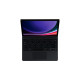 SAMSUNG Book Cover Keyboard EF-DX715 für das Galaxy Tab S9, Tastatur(schwarz, DE-Layout)