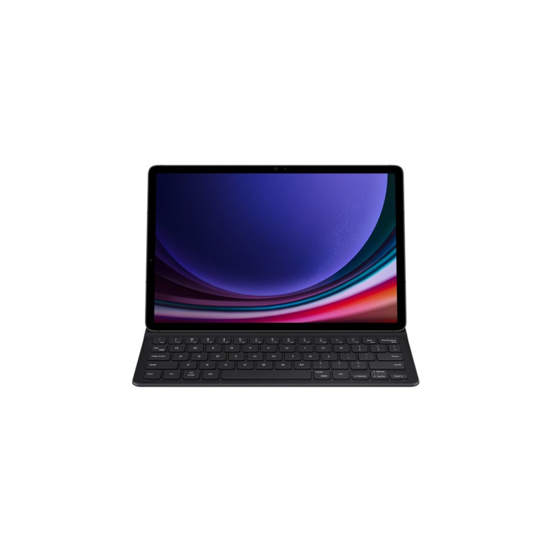 SAMSUNG Book Cover Keyboard Slim, Tablethülle(schwarz, Samsung Galaxy Tab S9)