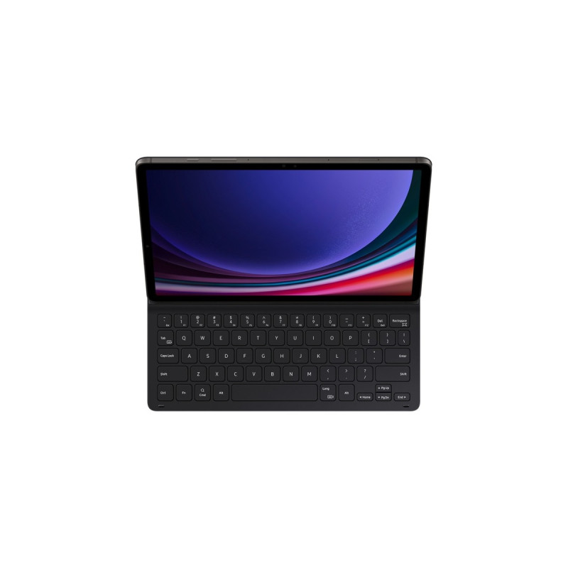 SAMSUNG Book Cover Keyboard Slim, Tablethülle(schwarz, Samsung Galaxy Tab S9)