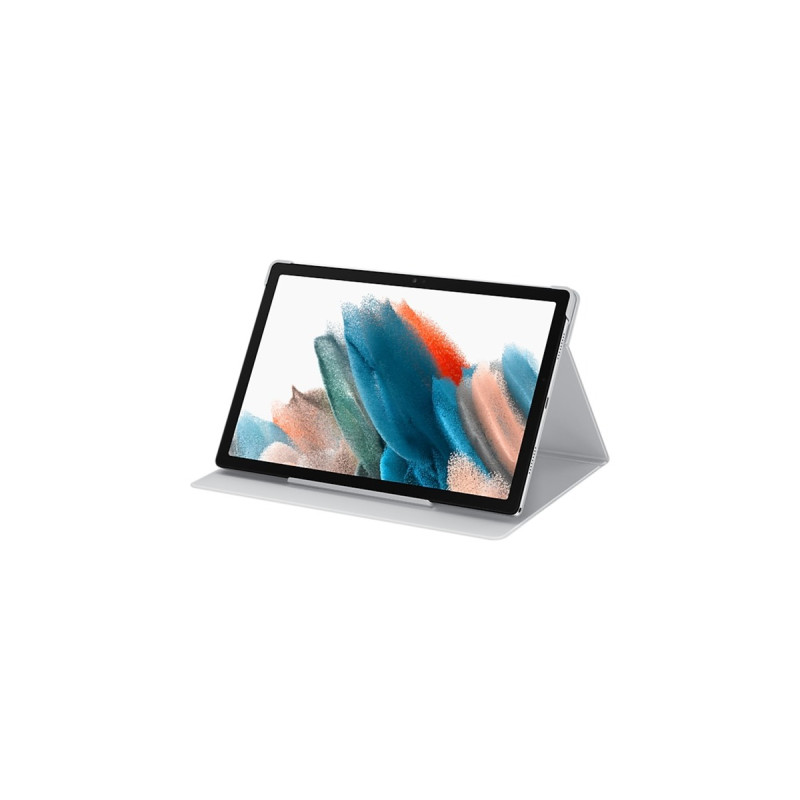 SAMSUNG Book Cover, Tablethülle(silber, Samsung Galaxy Tab A8)