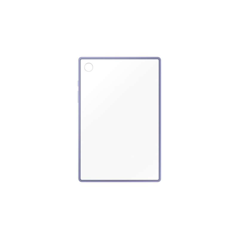 SAMSUNG Clear Edge Cover, Tablethülle(violett, Samsung Galaxy Tab A8)