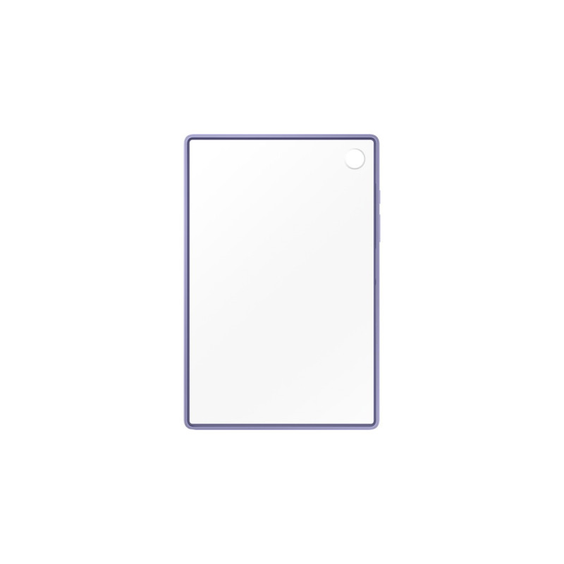 SAMSUNG Clear Edge Cover, Tablethülle(violett, Samsung Galaxy Tab A8)