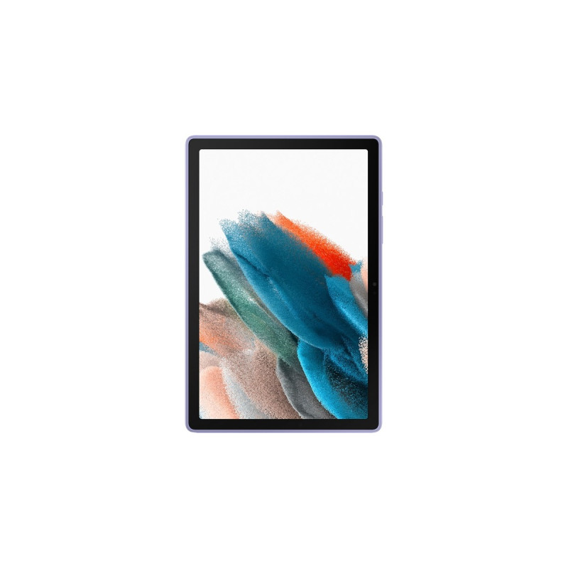 SAMSUNG Clear Edge Cover, Tablethülle(violett, Samsung Galaxy Tab A8)
