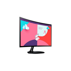 SAMSUNG Essential S27C364EAU, LED-Monitor(68 cm (27 Zoll), schwarz, FullHD, VA, 75 Hz, AMD Free-Sync)