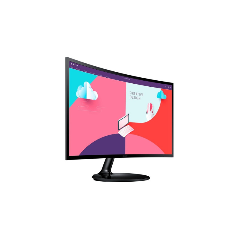 SAMSUNG Essential S27C364EAU, LED-Monitor(68 cm (27 Zoll), schwarz, FullHD, VA, 75 Hz, AMD Free-Sync)