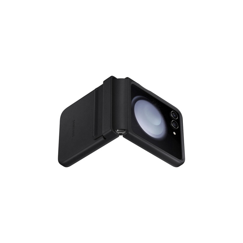 SAMSUNG Flap Eco-Leather Case, Handyhülle(schwarz, Samsung Galaxy Z Flip5)