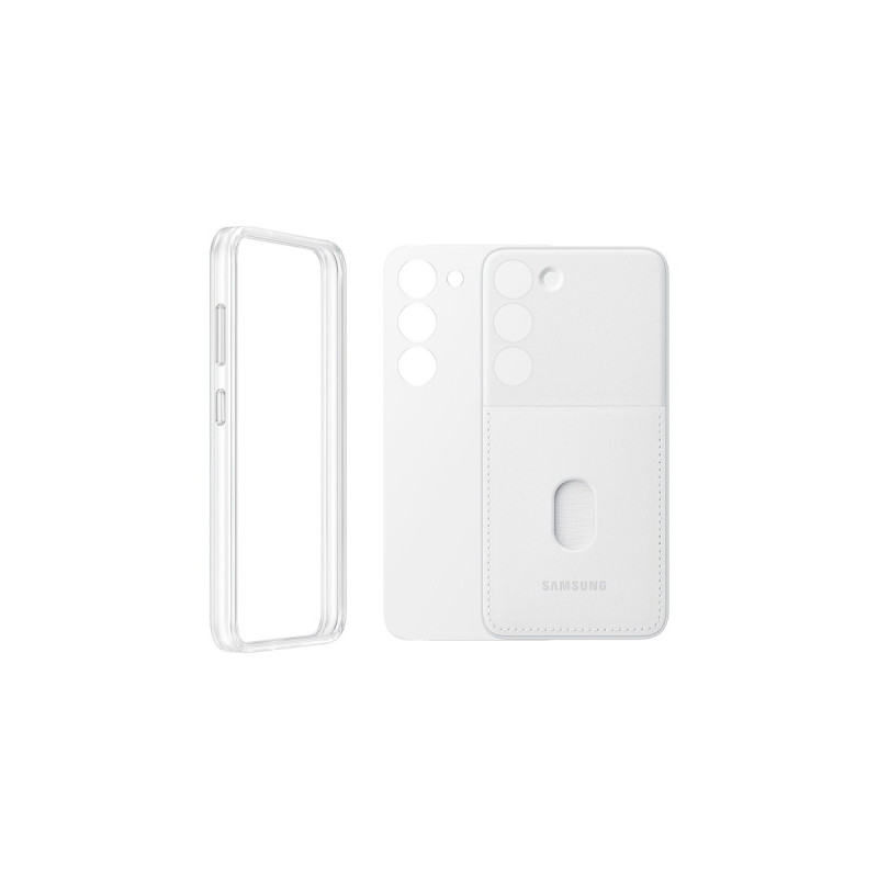 SAMSUNG Frame Case, Handyhülle(weiß, Samsung Galaxy S23)