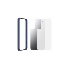 SAMSUNG Frame Cover, Handyhülle(blau/transparent, Samsung Galaxy S22+)