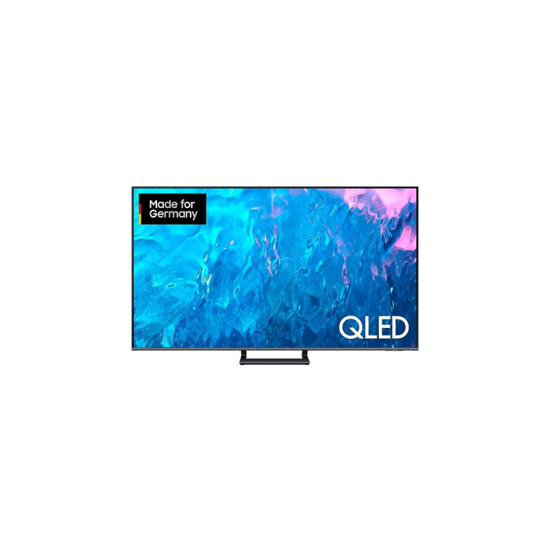 SAMSUNG GQ-65Q72C, QLED-Fernseher(163 cm (65 Zoll), dunkelgrau, UltraHD/4K, SmartTV, WLAN, Bluetooth, HDR 10+, FreeSync, 100Hz Panel)