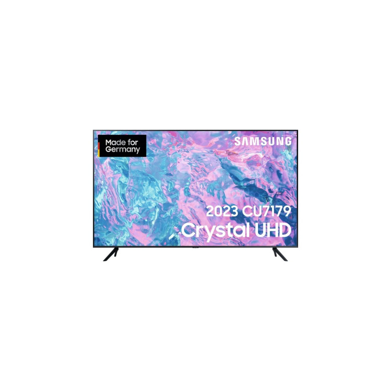 SAMSUNG GU-85CU7179, LED-Fernseher(214 cm (85 Zoll), schwarz, UltraHD/4K, SmartTV, HDR 10+, WLAN, Bluetooth, Outlet)