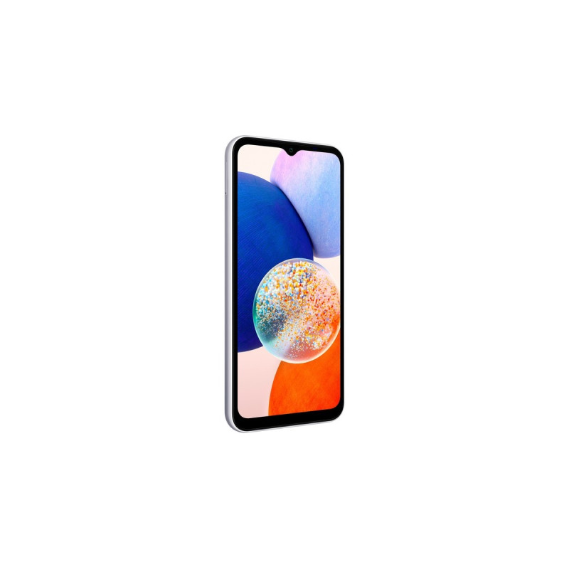 SAMSUNG Galaxy A14 64GB, Handy(Silver, Dual SIM, Android 13)