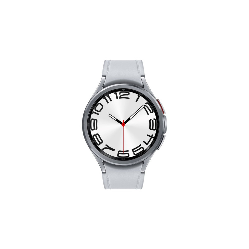 SAMSUNG Galaxy Watch6 Classic (R960), Smartwatch(silber, 47 mm)