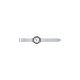 SAMSUNG Galaxy Watch6 Classic (R965), Smartwatch(silber, 47 mm, LTE)