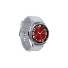 SAMSUNG Galaxy Watch6 Classic (R-955), Smartwatch(silber, 43 mm, LTE)