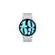 SAMSUNG Galaxy Watch6 (R945), Smartwatch(silber, 44 mm, LTE)