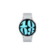 SAMSUNG Galaxy Watch6 (R945), Smartwatch(silber, 44 mm, LTE)