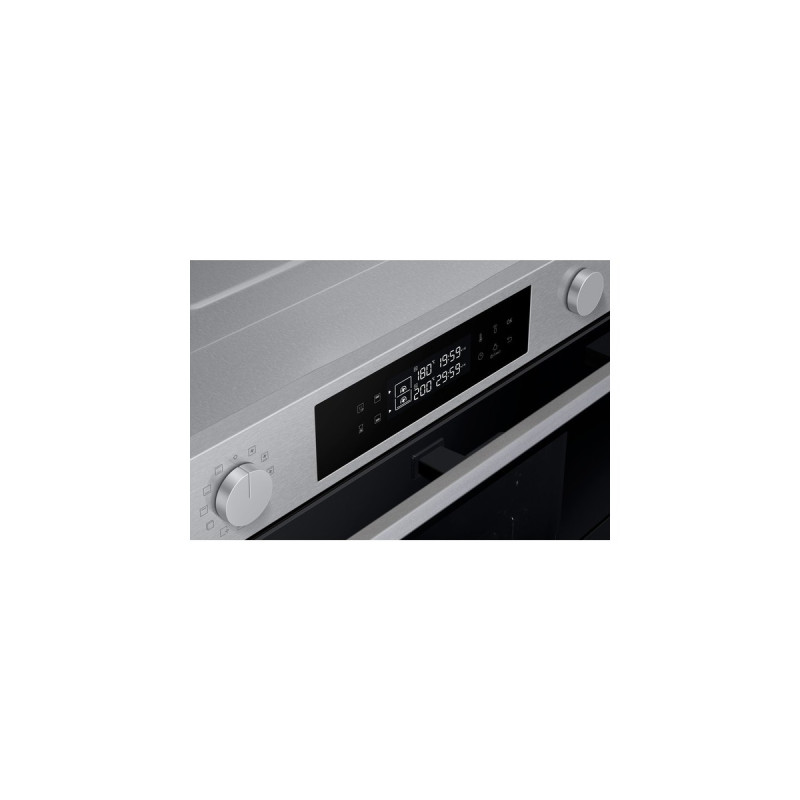 SAMSUNG NV7B45305AS/U1, Backofen(edelstahl, Dual Cook Flex)