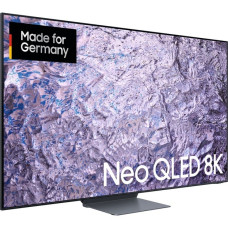 SAMSUNG Neo QLED GQ-75QN800C, QLED-Fernseher(189 cm (75 Zoll), schwarz/silber, 8K/FUHD, Twin Tuner, HDR, Dolby Atmos, 100Hz Panel)