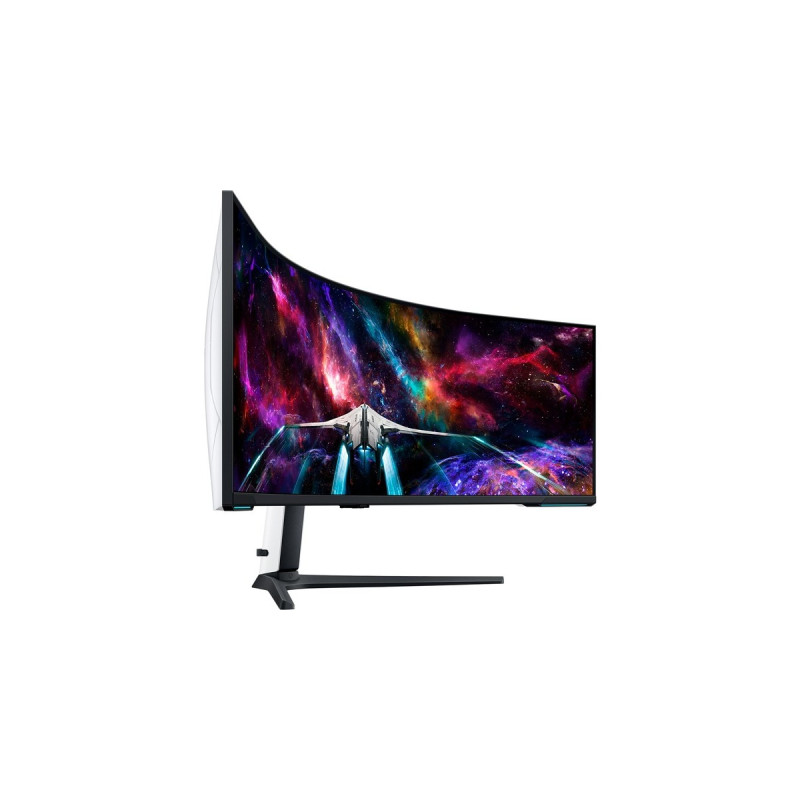 SAMSUNG Odyssey Neo G95NC S57CG954NU, Gaming-Monitor(145 cm (57 Zoll), weiß/schwarz, UWUHD, VA, AMD Free-Sync, G-Sync kompatibel, 240Hz Panel)