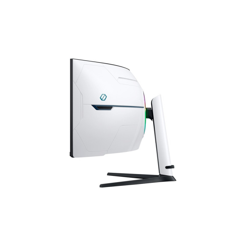 SAMSUNG Odyssey Neo G95NC S57CG954NU, Gaming-Monitor(145 cm (57 Zoll), weiß/schwarz, UWUHD, VA, AMD Free-Sync, G-Sync kompatibel, 240Hz Panel)