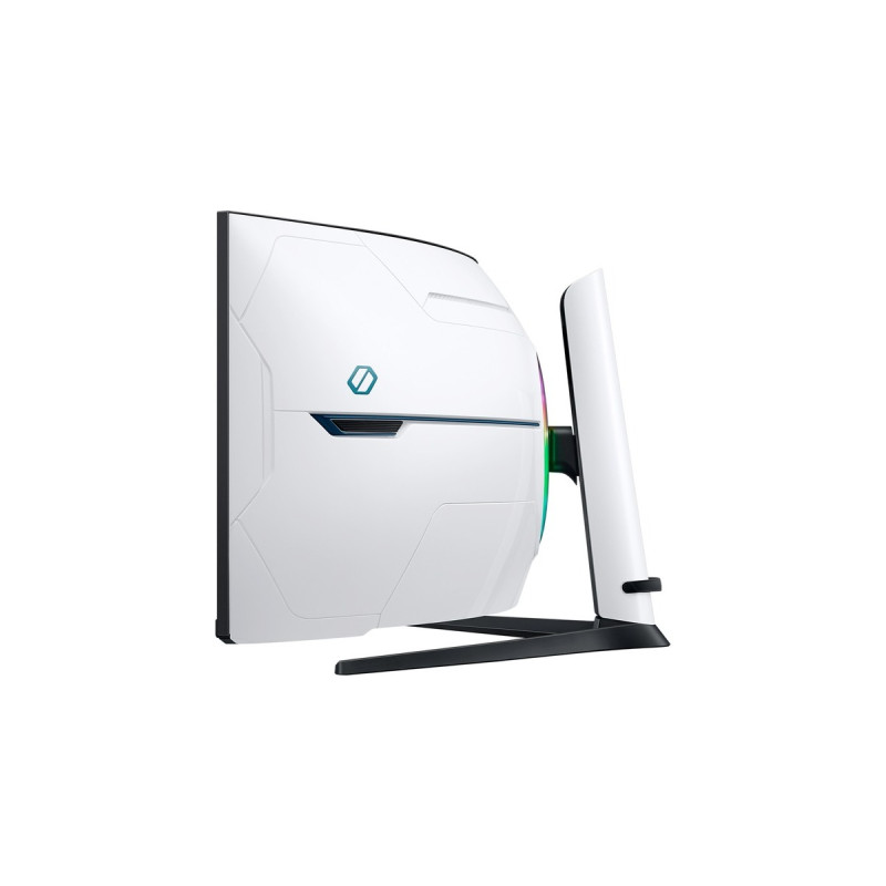 SAMSUNG Odyssey Neo G95NC S57CG954NU, Gaming-Monitor(145 cm (57 Zoll), weiß/schwarz, UWUHD, VA, AMD Free-Sync, G-Sync kompatibel, 240Hz Panel)