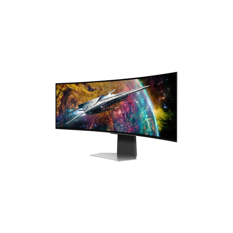SAMSUNG Odyssey OLED G9 S49CG954SU, OLED-Monitor(124 cm (49 Zoll), silber, DQHD, AMD Free-Sync Premium Pro, HDMI, DisplayPort, 240Hz Panel)