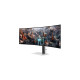 SAMSUNG Odyssey S49CG934SUX, OLED-Monitor(124 cm (49 Zoll), silber/schwarz, UWQHD, OLED, HDMI, DisplayPort, USB, 240Hz Panel)