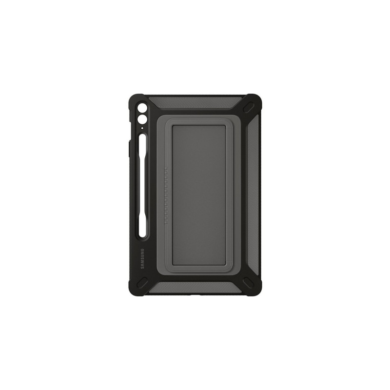 SAMSUNG Outdoor Cover, Tablethülle(titan, Samsung Galaxy Tab S9 FE+)