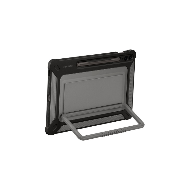 SAMSUNG Outdoor Cover, Tablethülle(titan, Samsung Galaxy Tab S9 FE+)