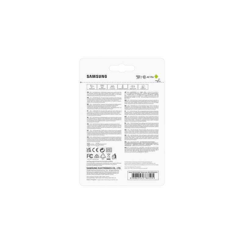 SAMSUNG PRO Plus 256 GB microSDXC (2023), Speicherkarte(blau, UHS-I U3, Class 10, V30, A2)