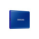 SAMSUNG Portable SSD T7 1TB, Externe SSD(blau, USB-C 3.2 Gen 2 (10 Gbit/s), extern)
