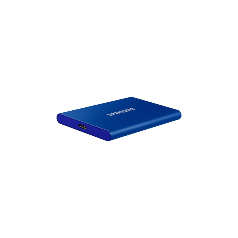 SAMSUNG Portable SSD T7 2TB, Externe SSD(blau, USB-C 3.2 Gen 2 (10 Gbit/s), extern)
