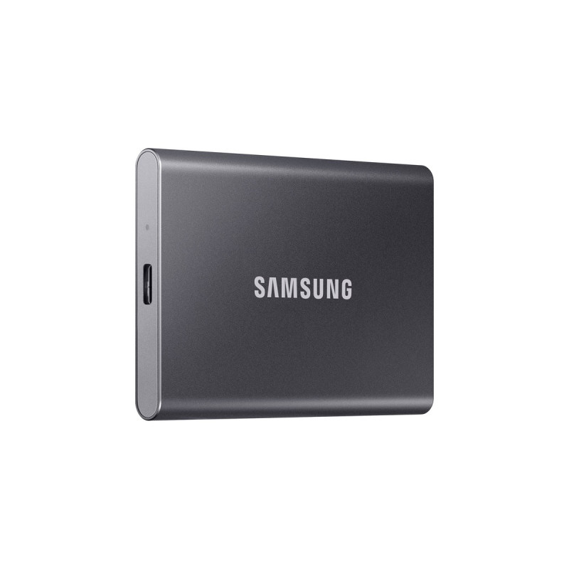 SAMSUNG Portable SSD T7 2TB, Externe SSD(grau, USB-C 3.2 Gen 2 (10 Gbit/s), extern)