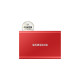 SAMSUNG Portable SSD T7 2TB, Externe SSD(rot, USB-C 3.2 Gen 2 (10 Gbit/s), extern)