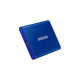 SAMSUNG Portable SSD T7 500GB, Externe SSD(blau, USB-C 3.2 Gen 2 (10 Gbit/s), extern)
