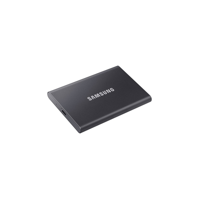 SAMSUNG Portable SSD T7 500GB, Externe SSD(grau, USB-C 3.2 Gen 2 (10 Gbit/s), extern)