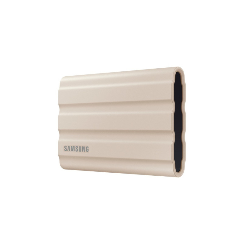 SAMSUNG Portable SSD T7 Shield 2 TB, Externe SSD(beige, USB-C 3.2 Gen 2 (10 Gbit/s), extern)