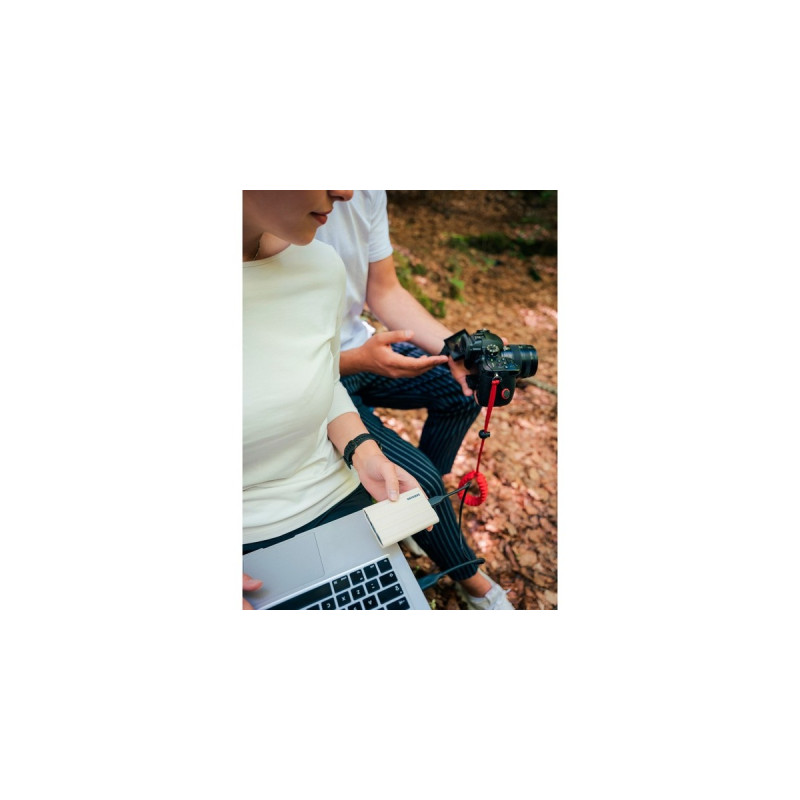 SAMSUNG Portable SSD T7 Shield 2 TB, Externe SSD(beige, USB-C 3.2 Gen 2 (10 Gbit/s), extern)