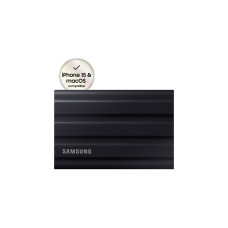 SAMSUNG Portable SSD T7 Shield 4 TB, Externe SSD(schwarz, USB-C 3.2 Gen 2 (10 Gbit/s), extern)