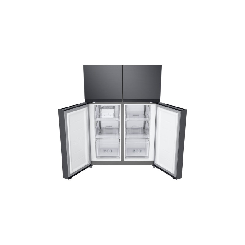 SAMSUNG RF48A400EB4/EG, French Door(edelstahl (dunkel), Twin Cooling+, Precise Cooling)