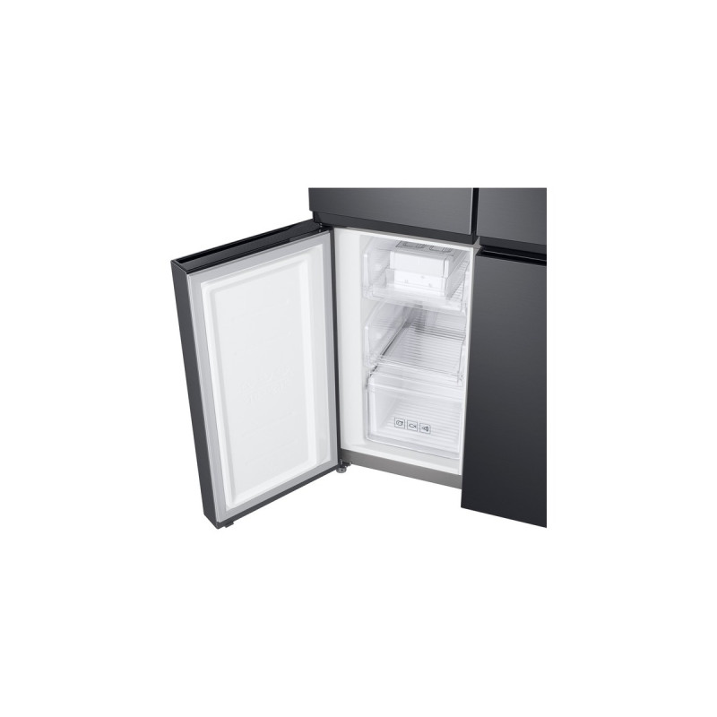 SAMSUNG RF48A400EB4/EG, French Door(edelstahl (dunkel), Twin Cooling+, Precise Cooling)