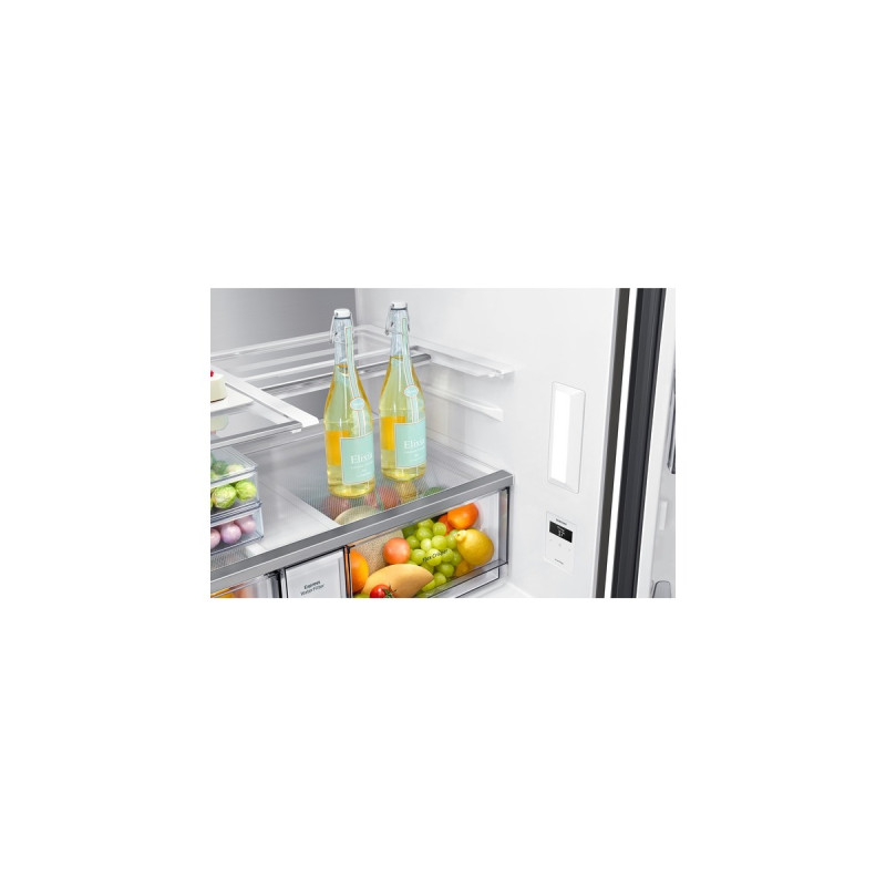 SAMSUNG RF65A96768A/EG, French Door(weiß/dunkelblau)