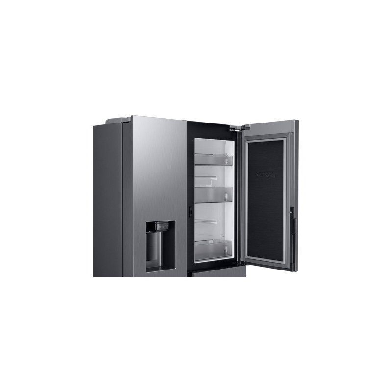 SAMSUNG RH68B8520S9/EG, Side-by-Side(edelstahl/silber, Food Showcase Tür, Smart Conversion, Wassertank)