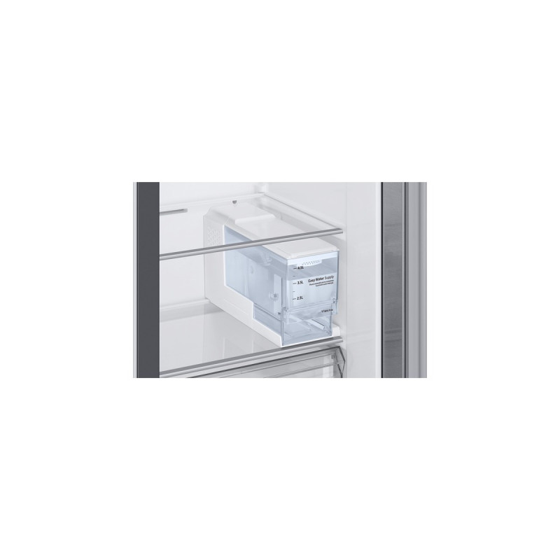 SAMSUNG RH68B8521S9/EG, Side-by-Side(edelstahl/silber, Food Showcase Tür, Smart Conversion, Wassertank)