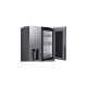 SAMSUNG RH68B8521S9/EG, Side-by-Side(edelstahl/silber, Food Showcase Tür, Smart Conversion, Wassertank)