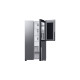 SAMSUNG RH69B8920S9/EG RS8000, Side-by-Side(edelstahl/silber, Food Showcase Tür, Beverage Center, Festwasseranschluss)