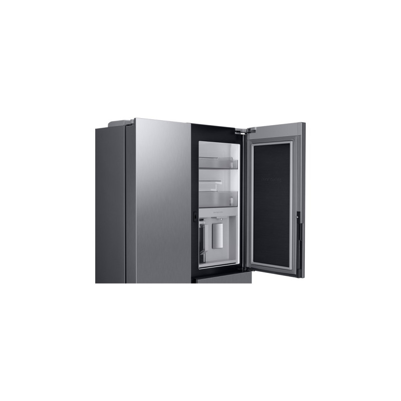 SAMSUNG RH69B8920S9/EG RS8000, Side-by-Side(edelstahl/silber, Food Showcase Tür, Beverage Center, Festwasseranschluss)