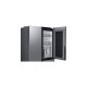 SAMSUNG RH69B8920S9/EG RS8000, Side-by-Side(edelstahl/silber, Food Showcase Tür, Beverage Center, Festwasseranschluss)